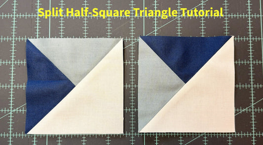 Split Half-Square Triangle Tutorial