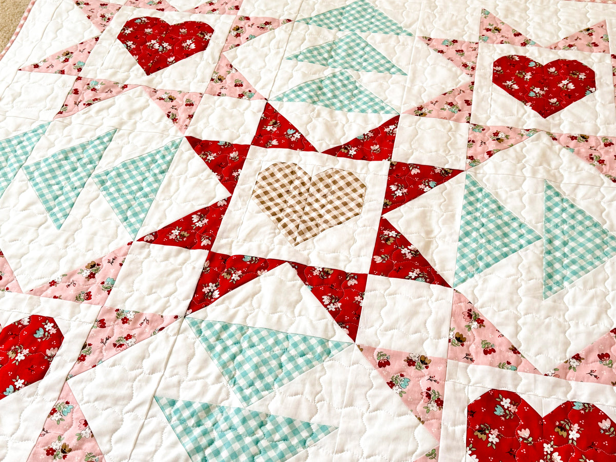 Wrapped In Love Baby Quilt PDF Pattern