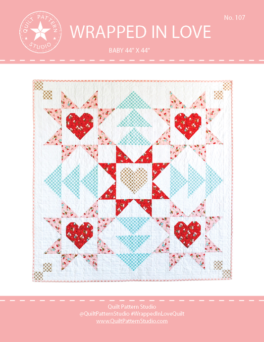 Wrapped In Love Baby Quilt PDF Pattern