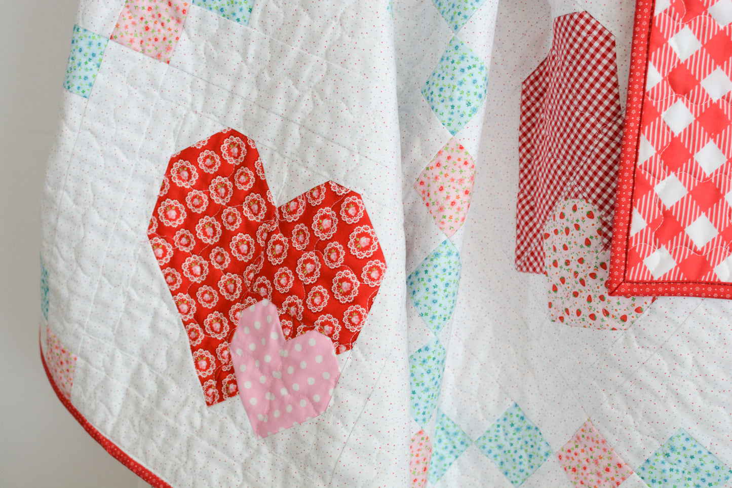 Heartline Quilt PDF Pattern