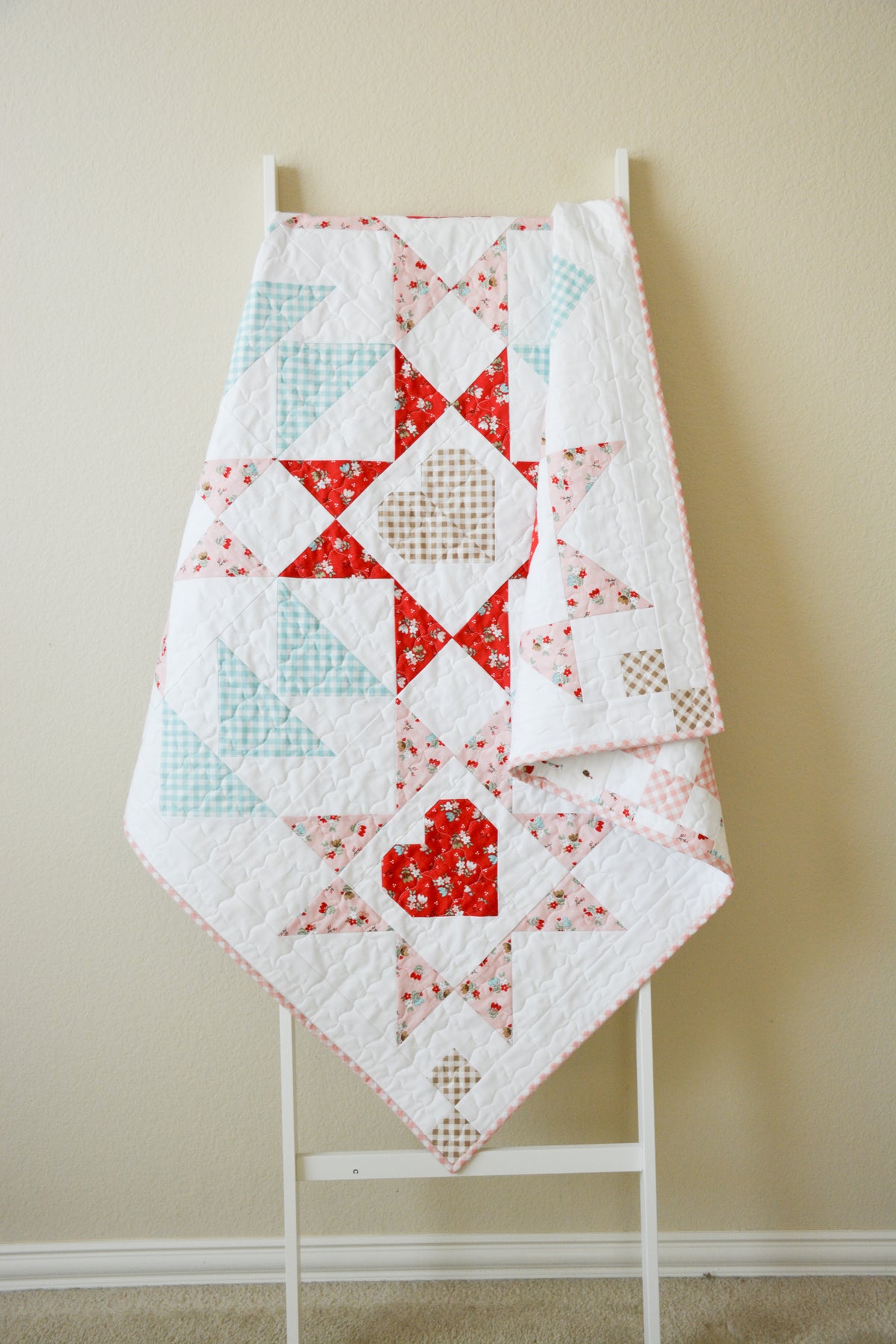 Wrapped In Love Baby Quilt PDF Pattern
