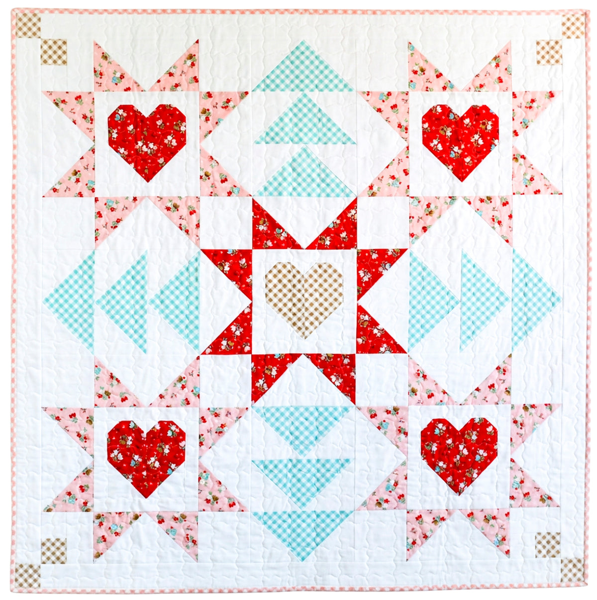 Wrapped In Love Baby Quilt PDF Pattern