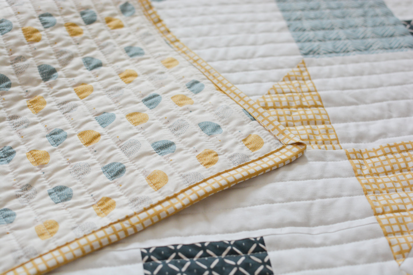 Handmade Super Star Baby Boy Quilt - Sweet Little Friends