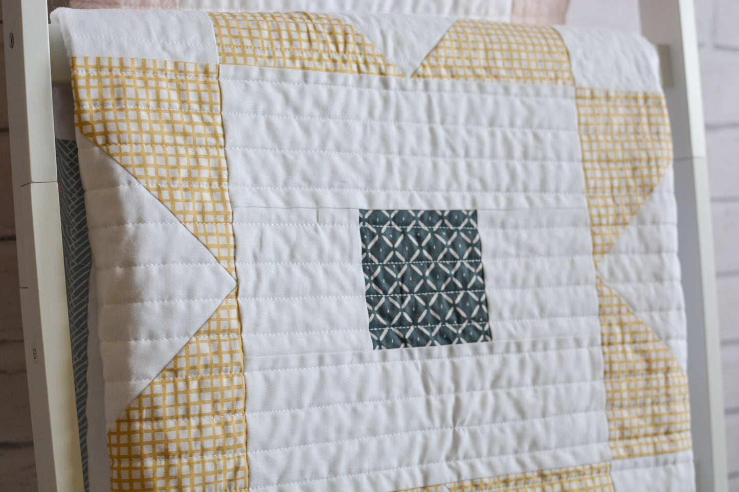 Handmade Super Star Baby Boy Quilt - Sweet Little Friends