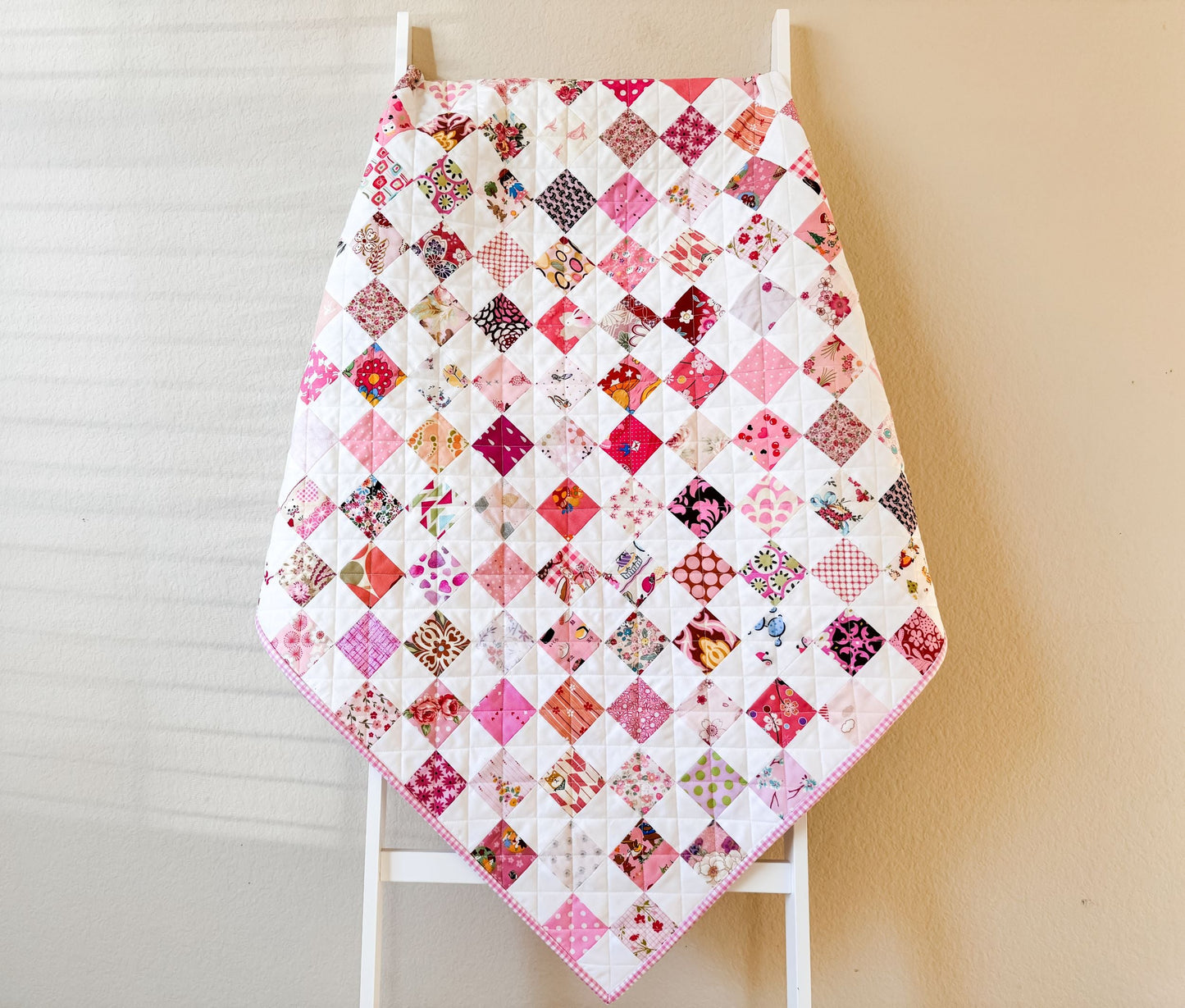 Checkerboard Baby Quilt - PDF Pattern