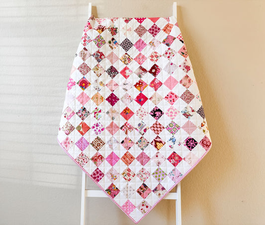 Checkerboard Baby Quilt - Paper Pattern