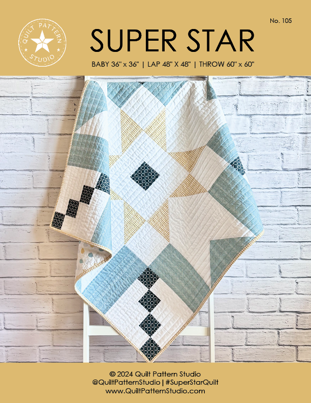 A Star In Star Quilt Pattern Matilda's Star Quilt And Pattern